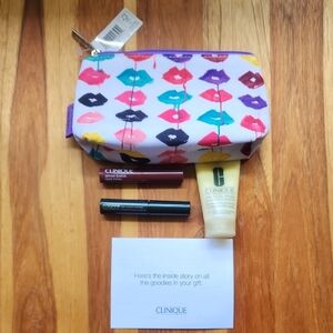 Clinique High Impact Mascara Dramatically Different Moisturizer, Almost Lipstick